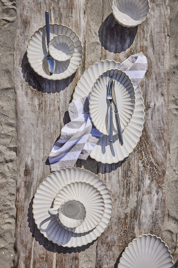 Camille skål H6,7 Ø12,5 cm. benvit