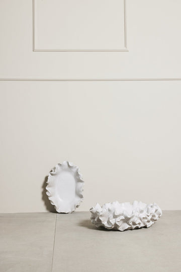 Viola skål 26x35,5 cm. sand