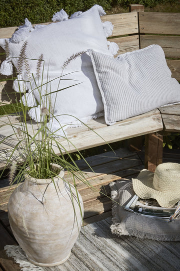 Oville putetrekk L50XB50 cm. mørk sand