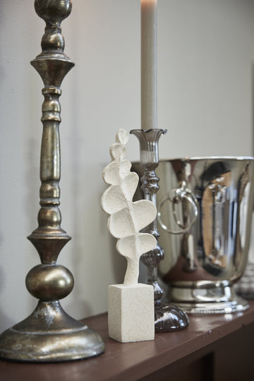 Misella ljushållare H49,5 cm. antikt silver