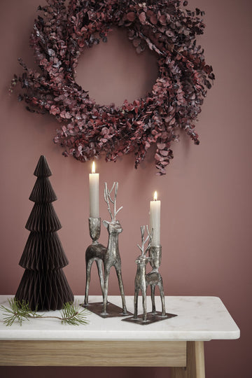 Misella ljushållare H20 cm. antikt silver