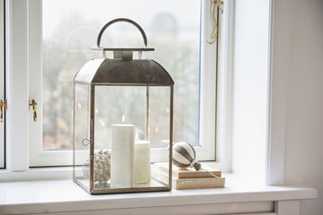 Signe lykta H38,5 cm. svart