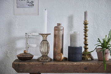 Eliana ljushållare H10 cm. svart marmor