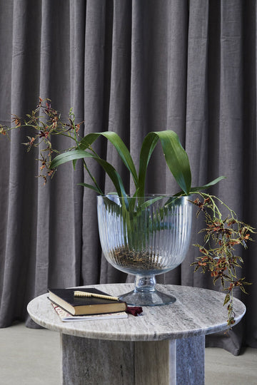 Carla vas H27,5 cm. transparent