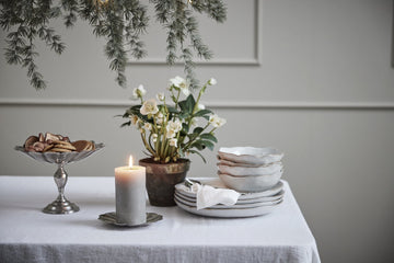 Philine bricka H17 cm. antikt silver