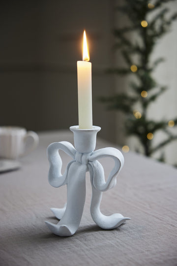 Serafina ljushållare H19,7 cm. vit