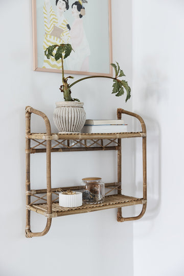 Eliana ljushållare H5 cm. vit marmor