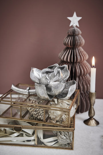 Serafina dekoration H7,2 cm. antikt silver