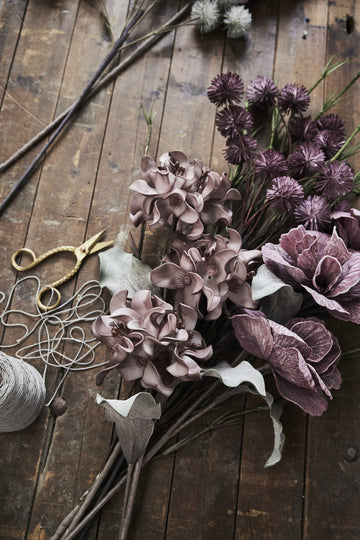 Happia skumblomma 95 cm sand