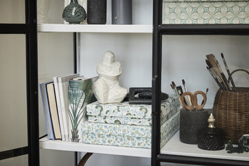 Helissia dekoration H17,5 cm. vit