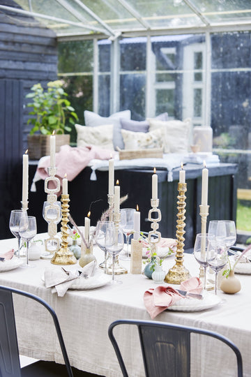 Helene vas H9 Ø8 cm. brun