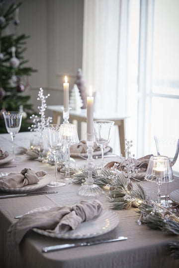 Crysilia girlander H3 cm. silver
