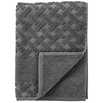 Laurie handduk 140x70 cm. mørk betong