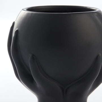 Haniya kruka H16,5 Ø cm. svart