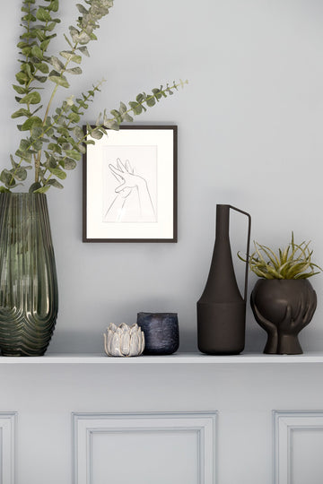 Haniya kruka H13,5 Ø cm. svart