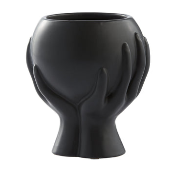 Haniya kruka H16,5 Ø cm. svart