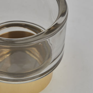 Miy värmeljushållare H7,5 Ø8 cm. lysegrå