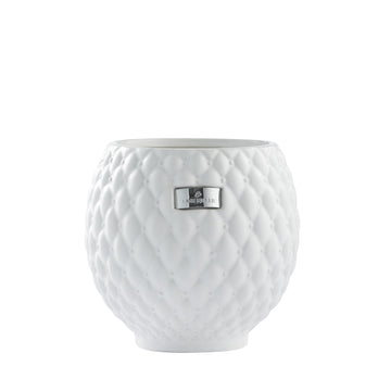 Rosabina kruka H19 cm. vit