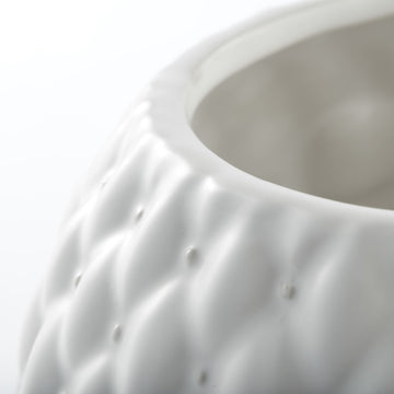 Rosabina kruka H22 cm. vit