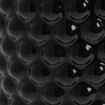 Dotsie kruka H9 Ø12 cm. svart