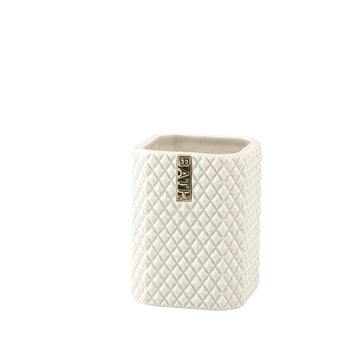 Marion tandmugg H10,5XL7,5XB7,5 cm. brun sand