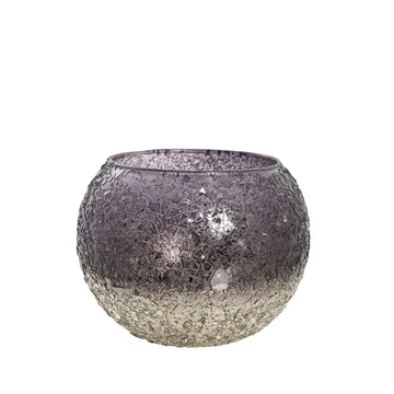 Crovia värmeljushållare 10,3 cm. mørkegrå