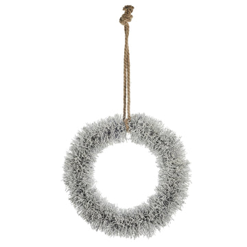 Alivia krans H12 Ø40 cm. vit