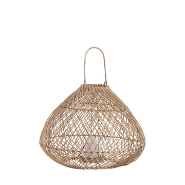 Rosie lykta H31 Ø37 cm. natur