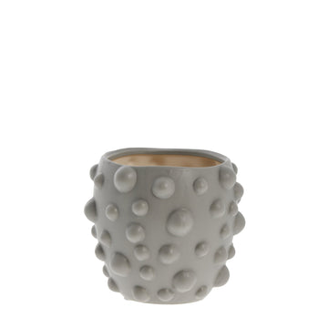 Doelle kruka H12 Ø14,5 cm. grå