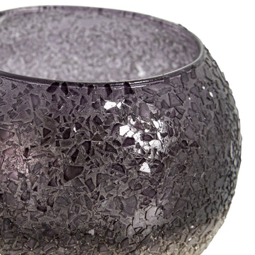 Crovia värmeljushållare 7,5 cm. mørkegrå