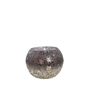 Crovia värmeljushållare 7,5 cm. mørkegrå