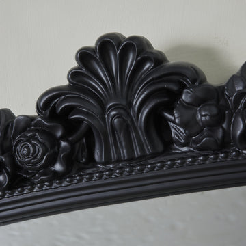 Halene spegel H180XLXB100 cm. svart