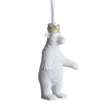 Sebina julgranshängare 11,4 cm vit