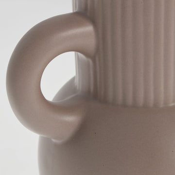 Anine vase H19 cm. bark