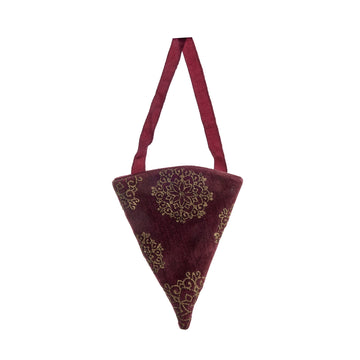 Stassia dekoration cm. rød