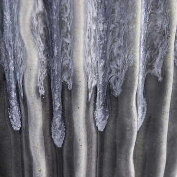 Aysia vas H28 cm. vit keramik