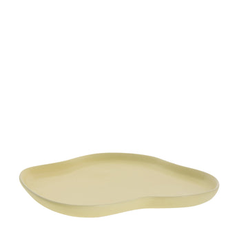 Brime dekorativ bricka H2 Gul