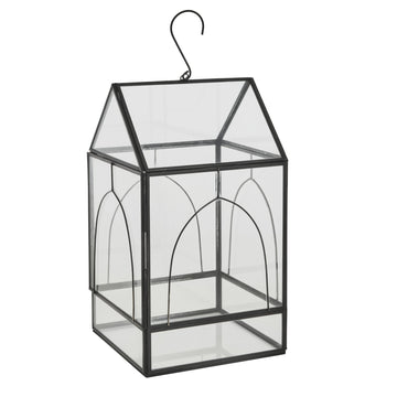 Sira dekoration 18x18 cm. Svart