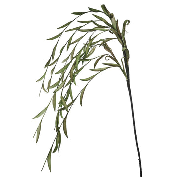 Happia blomsterdekoration H4 cm. Grön