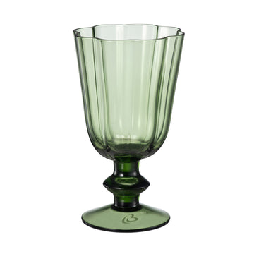 Floretta vinglas D9 H15.5 Grönt