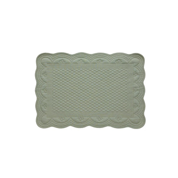 Estrid bordsunderlägg 48,5x33,5 cm. Salviagrön