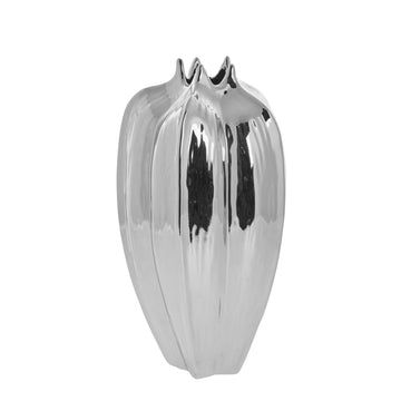 Jielle vas 20x20 cm. Silver