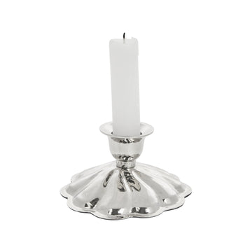 Scallia ljusstake 10,5x10,5 cm. Silver