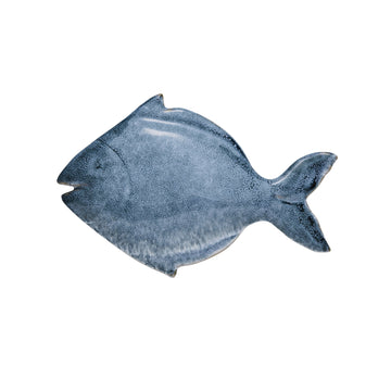 Nerina väggdekoration fisk 3 st. Blå