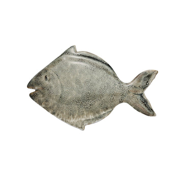 Nerina väggdekoration fisk 3 st. Linne