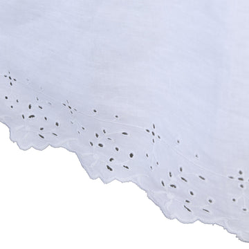 Anglaise duk 320x140 cm. Vit
