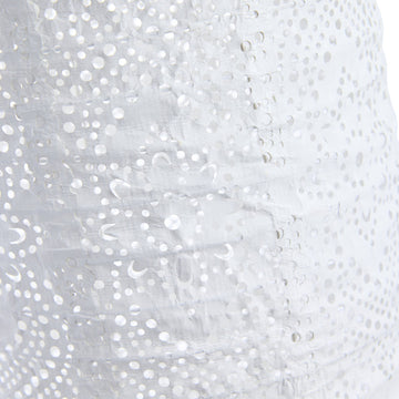 Lunaria solcellslykta D18 x H33 Vit