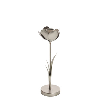 Stillia blomljusstake H22 Silver