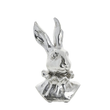 Siselle kanindekoration H33 Silver