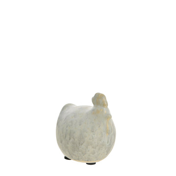 Dehaya hönsdekoration H11,5 L. Grön